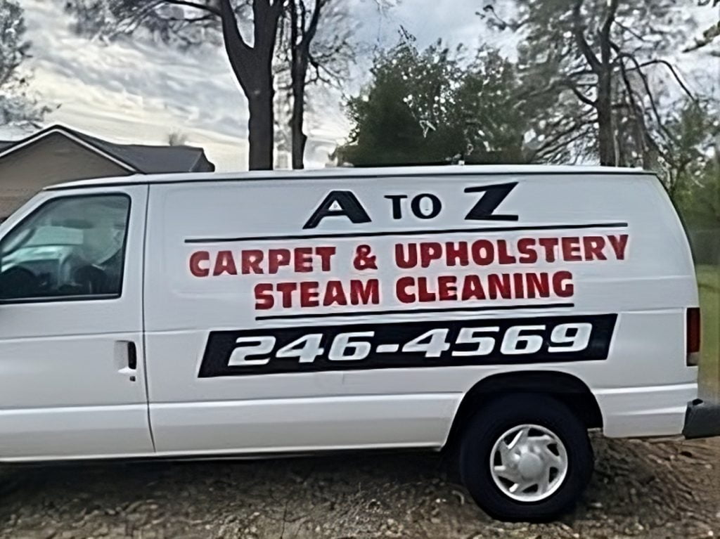 A to Z Carpet Cleaning Van